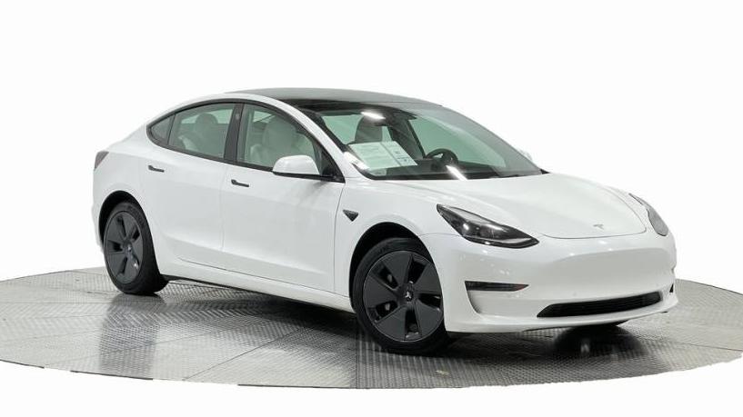 TESLA MODEL 3 2022 5YJ3E1EBXNF126258 image